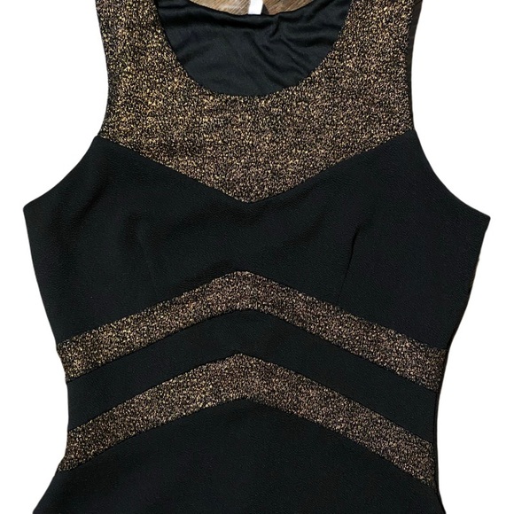 Black and gold dress - Picture 3 of 3